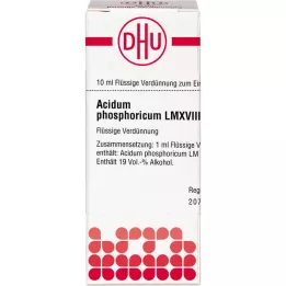 ACIDUM PHOSPHORICUM LM XVIII Atšķaidījums, 10 ml