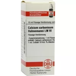 CALCIUM CARBONICUM Hahnemanni LM VI Atšķaidījums, 10 ml