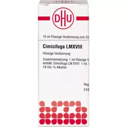 CIMICIFUGA LM XVIII Atšķaidījums, 10 ml