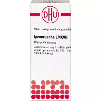 IPECACUANHA LM XVIII Atšķaidījums, 10 ml