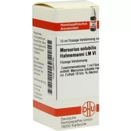 MERCURIUS SOLUBILIS Hahnemanni LM VI Atšķaidījums, 10 ml