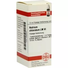 NATRIUM CHLORATUM LM VI Atšķaidījums, 10 ml