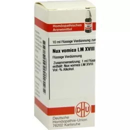 NUX VOMICA LM XVIII Atšķaidījums, 10 ml