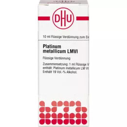 PLATINUM METALLICUM LM VI Atšķaidījums, 10 ml