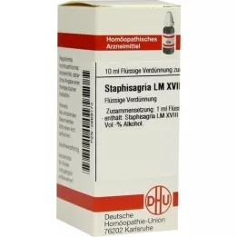 STAPHISAGRIA LM XVIII Atšķaidījums, 10 ml