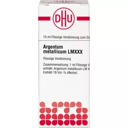 ARGENTUM METALLICUM LM XXX Atšķaidījums, 10 ml