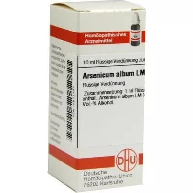 ARSENICUM ALBUM LM XII Atšķaidījums, 10 ml