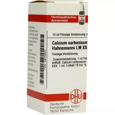 CALCIUM CARBONICUM Hahnemanni LM XXX Atšķaidījums, 10 ml