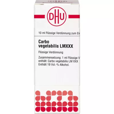 CARBO VEGETABILIS LM XXX Atšķaidījums, 10 ml