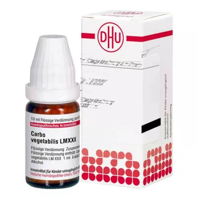 CARBO VEGETABILIS LM XXX Atšķaidījums, 10 ml