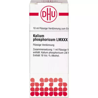 KALIUM PHOSPHORICUM LM XXX Atšķaidījums, 10 ml