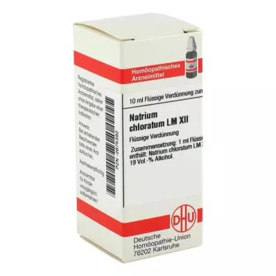 NATRIUM CHLORATUM LM XII Atšķaidījums, 10 ml NATRIUM CHLORATUM LM XII Atšķaidījums, 10 ml
