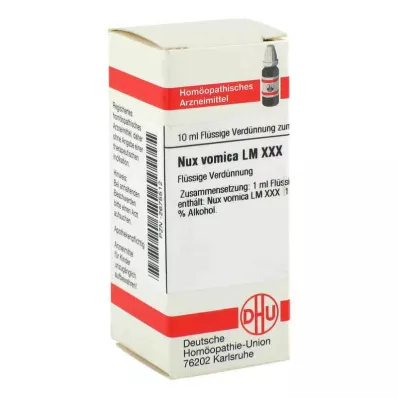 NUX VOMICA LM XXX Atšķaidījums, 10 ml NUX VOMICA LM XXX Atšķaidījums, 10 ml