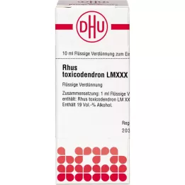 RHUS TOXICODENDRON LM XXX Atšķaidījums, 10 ml