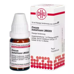 ZINCUM METALLICUM LM XXIV Atšķaidījums, 10 ml