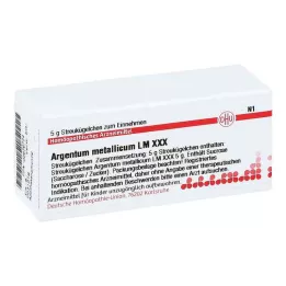 ARGENTUM METALLICUM LM XXX Globules, 5 g