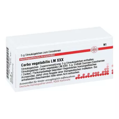 CARBO VEGETABILIS LM XXX Globules, 5 g CARBO VEGETABILIS LM XXX Globules, 5 g