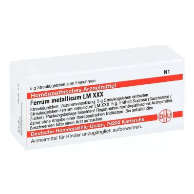 FERRUM METALLICUM LM XXX Globules, 5 g FERRUM METALLICUM LM XXX Globules, 5 g