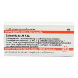 GELSEMIUM LM XXX Globules, 5 g