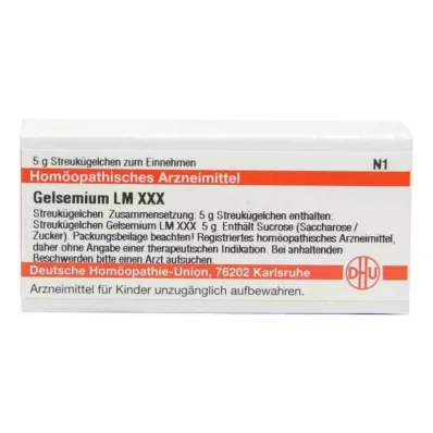 GELSEMIUM LM XXX Globules, 5 g