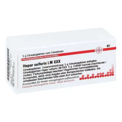 HEPAR SULFURIS LM XXX Globules, 5 g HEPAR SULFURIS LM XXX Globules, 5 g