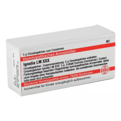 IGNATIA LM XXX Globules, 5 g IGNATIA LM XXX Globules, 5 g