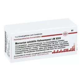 MERCURIUS SOLUBILIS Hahnemanni LM XXIV Globules, 5 g
