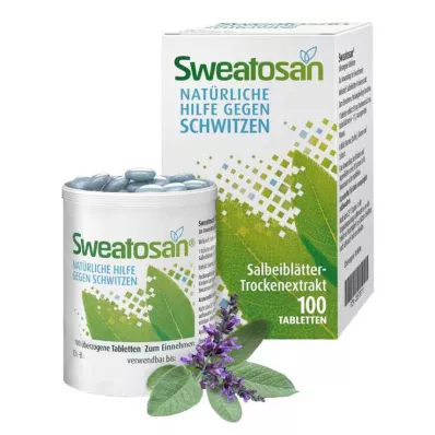 SWEATOSAN apvalkotās tabletes, 100 gab SWEATOSAN apvalkotās tabletes, 100 gab