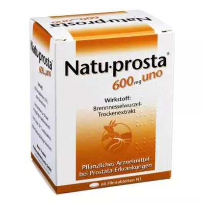 NATUPROSTA 600 mg uno apvalkotās tabletes, 60 gab NATUPROSTA 600 mg uno apvalkotās tabletes, 60 gab