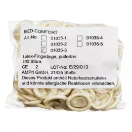 FINGERLING Latekss OP 3 izmērs, 100 gab