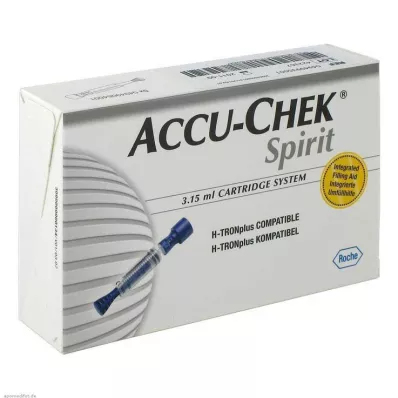 ACCU-CHEK Spirit 3,15 ml ampulu sistēma, 5 gab ACCU-CHEK Spirit 3,15 ml ampulu sistēma, 5 gab