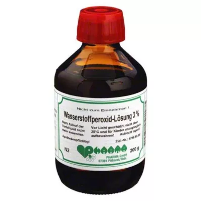 WASSERSTOFFPEROXID 3% šķīdums, 200 g
