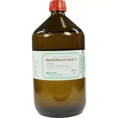 WASSERSTOFFPEROXID 3% šķīdums, 1000 g