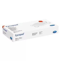 EYCOPAD Acu kompreses 56x70 mm, nesterilas, 50 gab