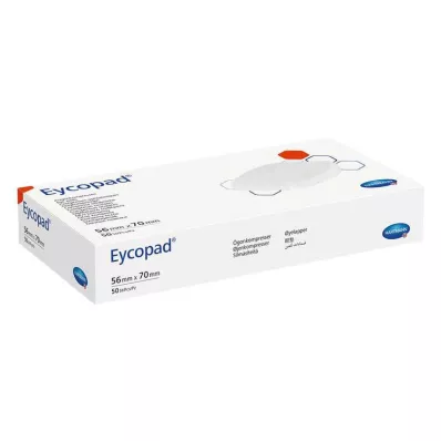 EYCOPAD Acu kompreses 56x70 mm, nesterilas, 50 gab EYCOPAD Acu kompreses 56x70 mm, nesterilas, 50 gab