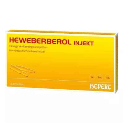 HEWEBERBEROL injekciju ampulas, 10 gab