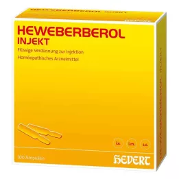 HEWEBERBEROL injekciju ampulas, 100 gab