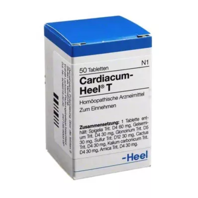 CARDIACUM Heel T tabletes, 50 gab