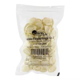 FINGERLING Latekss OP 3 izmērs, 100 gab