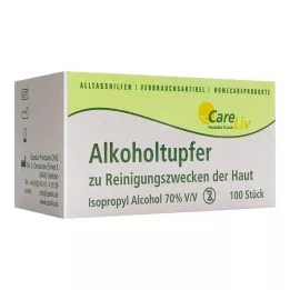 ALKOHOLTUPFER 3x6 cm sterili, 100 gab