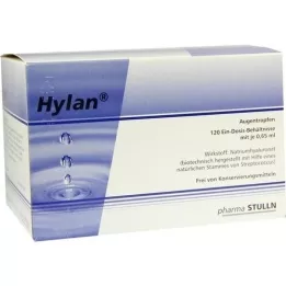 HYLAN 0,65 ml acu pilieni, 120 gab