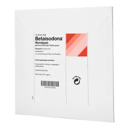 BETAISODONA Marle brūcēm 10x10 cm, 10 gab