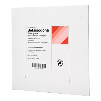 BETAISODONA Marle brūcēm 10x10 cm, 10 gab BETAISODONA Marle brūcēm 10x10 cm, 10 gab
