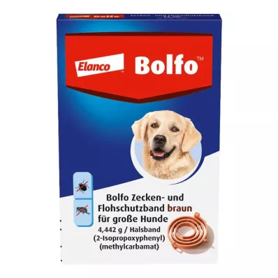 BOLFO Blusu aizsardzības lenta brūna lielajiem suņiem, 1 gab