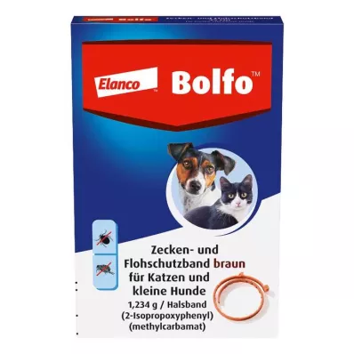 BOLFO Blusu aizsardzības lenta brūna maziem suņiem/kaķiem, 1 gab