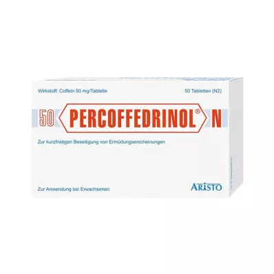 PERCOFFEDRINOL N 50 mg tabletes, 50 gab PERCOFFEDRINOL N 50 mg tabletes, 50 gab
