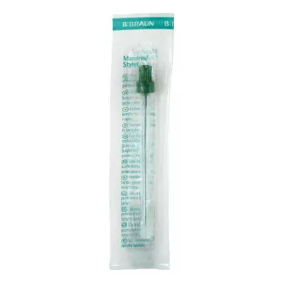 VASOFIX Brūna adata Mandrin 18 G 45 mm zaļa, 1 gab