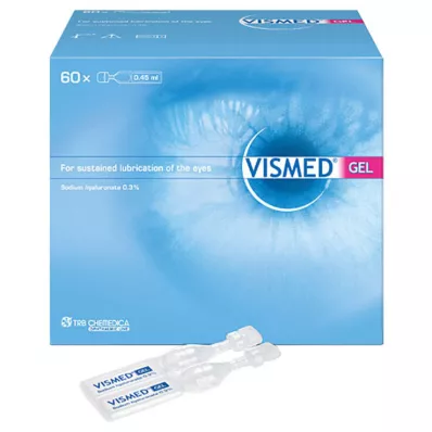 VISMED GEL Vienreizlietojamās devas, 60X0,45 ml VISMED GEL Vienreizlietojamās devas, 60X0,45 ml