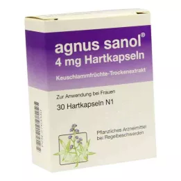 AGNUS SANOL Cietās kapsulas, 30 gab