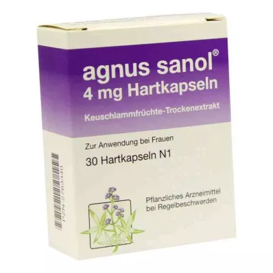 AGNUS SANOL Cietās kapsulas, 30 gab AGNUS SANOL Cietās kapsulas, 30 gab